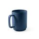 Taza de cerámica con cuerpo cilíndrico 330 ml Mighty Ref.PS94273-AZUL 