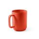 Taza de cerámica con cuerpo cilíndrico 330 ml Mighty Ref.PS94273-ROJO 