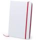 Cuaderno con borde de colores 14,7x21cm Kaffol Ref.5672-ROJO 