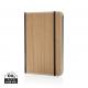 Cuaderno de lujo Treeline A5 con tapa de madera Ref.XDP77457-MARRÓN 