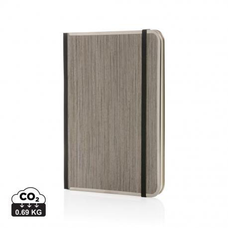 Cuaderno de lujo Treeline A5 con tapa de madera