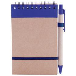Libreta personalizada con bolígrafo ecológico Ecocard