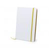 Cuaderno con borde de colores 14,7x21cm Kaffol