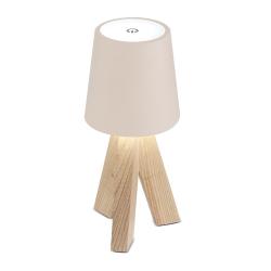 Lámpara madera natural 'oti'