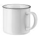 Taza de cerámica de 340 ​​ml Vernon white Ref.PS94673-BLANCO 