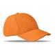 Gorra visera curva 6 paneles Basie Ref.MDMO8834-NARANJA 