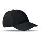 Gorra visera curva 6 paneles Basie Ref.MDMO8834-NEGRO 