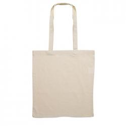 Bolsa ecológica de tela en blanco o bolsas de tela de hilo de algodón.  paquete para compras