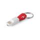 Cable usb con conector 2 en 1 Riemann Ref.PS97152-ROJO 