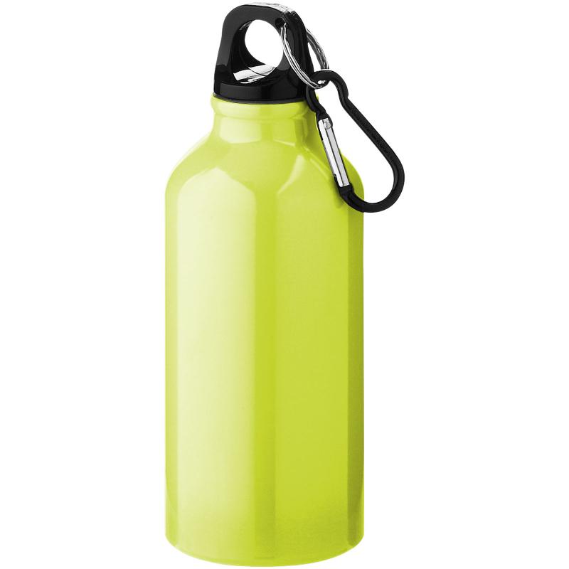 Hosa Aluminio Mosquetón 1 Litro verde - Botella cantimplora