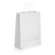 Bolsa de papel kraft talla S de 24x31cm Cabazon Ref.PS92872-BLANCO 