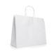 Bolsa de papel kraft talla L de 40x34cm Kelly Ref.PS92874-BLANCO 