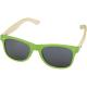 Gafas de sol de bambú Sun ray Ref.PF127005-VERDE LIMA 