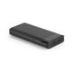 Power bank 16000 mah con pantalla abs Raman Ref.PS97905-NEGRO 