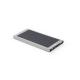 Power bank 8000 mah con panel solar en aluminio 100% reciclado Clerk Ref.PS97137-CROMADO SATINADO 