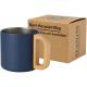 Taza de acero inoxidable reciclado con certificado RCS con aislamiento de cobre de 360 ml Bjorn Ref.PF100740-AZUL OSCURO 