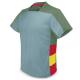 Camiseta tenis dry&fresh adulto Ref.CF10243-VERDE/MILITAR