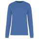 Sudadera cuello redondo ecorresponsable niños Ref.TTK4026-AZUL REAL AZUL