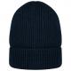 Gorro ecorresponsable de lana merina unisex Ref.TTNS015-AZUL MARINO 