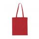 Bolsa de compras de algodón 100% orgánico Ref.TTKI0288-HIBISCO ROJO 