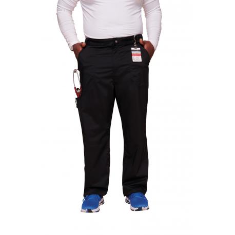 Pantalones cargo con bragueta hombre