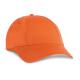 Gorra con cierre de velcro 6 paneles Miuccia Ref.PS99415-NARANJA 