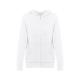 Sudadera de mujer con cremallera y capucha. Blanco Thc amsterdam women wh Ref.PS30257-BLANCO