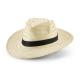 Sombrero de paja natural Edward poli Ref.PS99084-NEGRO 