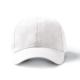 Gorra deportiva ventilada de 6 paneles 100% microfibra KARIN Ref.RGO7026-BLANCO