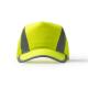 Gorra de 5 paneles 100% poliéster con detalles reflectantes BALDER Ref.RGO7033-AMARILLO FLUOR