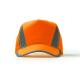 Gorra de 5 paneles 100% poliéster con detalles reflectantes BALDER Ref.RGO7033-NARANJA FLUOR