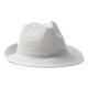 Elegante sombrero en material sintético con una banda de máximo confort en el interior BELOC Ref.RSR7015-BLANCO 