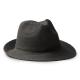 Elegante sombrero en material sintético con una banda de máximo confort en el interior BELOC Ref.RSR7015-NEGRO 