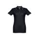 Polo slim fit para mujer Thc rome women Ref.PS30139-NEGRO