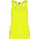 Camiseta deportiva escote ribeteado Shura Ref.RPD0349-AMARILLO FLUOR