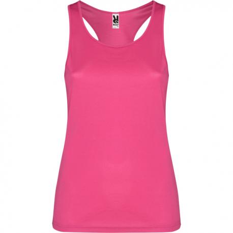 Camiseta deportiva escote ribeteado Shura