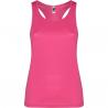 Camiseta deportiva escote ribeteado Shura