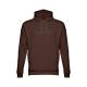 Sudadera unisex con capucha sin cremallera Phoenix Ref.PS30160-CASTAÑO OSCURO