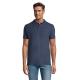 Polo 180g Perfect men Ref.MDS11346-DENIM BLUE