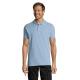 Polo 180g Perfect men Ref.MDS11346-AZUL CIELO