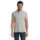 Polo 180g Perfect men Ref.MDS11346-GRIS PURO