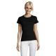 Camiseta de mujer Regent women 150g/m2 Ref.MDS01825-NEGRO PROFUNDO