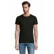 Camiseta de algodón de hombre Pioneer 175g/m2 Ref.MDS03565-NEGRO PROFUNDO