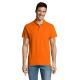 Polo hombre-170g Summer ii Ref.MDS11342-NARANJA