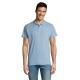 Polo hombre-170g Summer ii Ref.MDS11342-AZUL CIELO