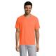 Camiseta hombre-140 Sporty Ref.MDS11939-NARANJA NEÓN