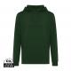 Sudadera con capucha ligera de algodón reciclado Iqoniq Rila Ref.XDT9404-BOSQUE VERDE