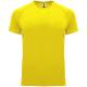 Camiseta técnica personalizada de manga corta y Bahrain 135g/m2 Ref.RCA0407-AMARILLO