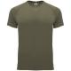 Camiseta técnica personalizada de manga corta y Bahrain 135g/m2 Ref.RCA0407-VERDE MILITAR