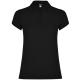 Polo de mujer de manga corta Star Woman Ref.RPO6634-NEGRO